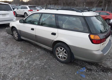 2003 Subaru Outback из США, поврежденный, VIN 4S3BH675237635030